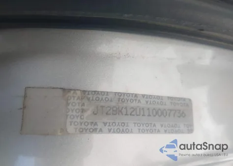 2001 Toyota Prius from USA, damaged, VIN JT2BK12U110007736